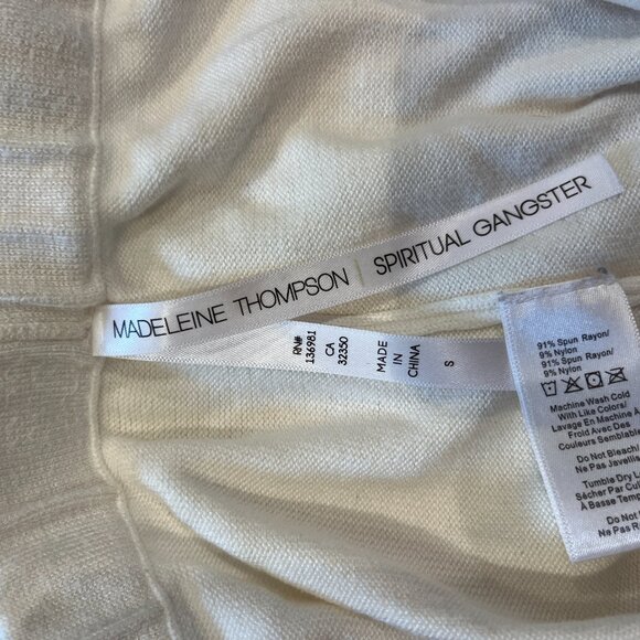 Spiritual Gangster | Cozy Striped Joggers | Size Small - Picture 4 of 4